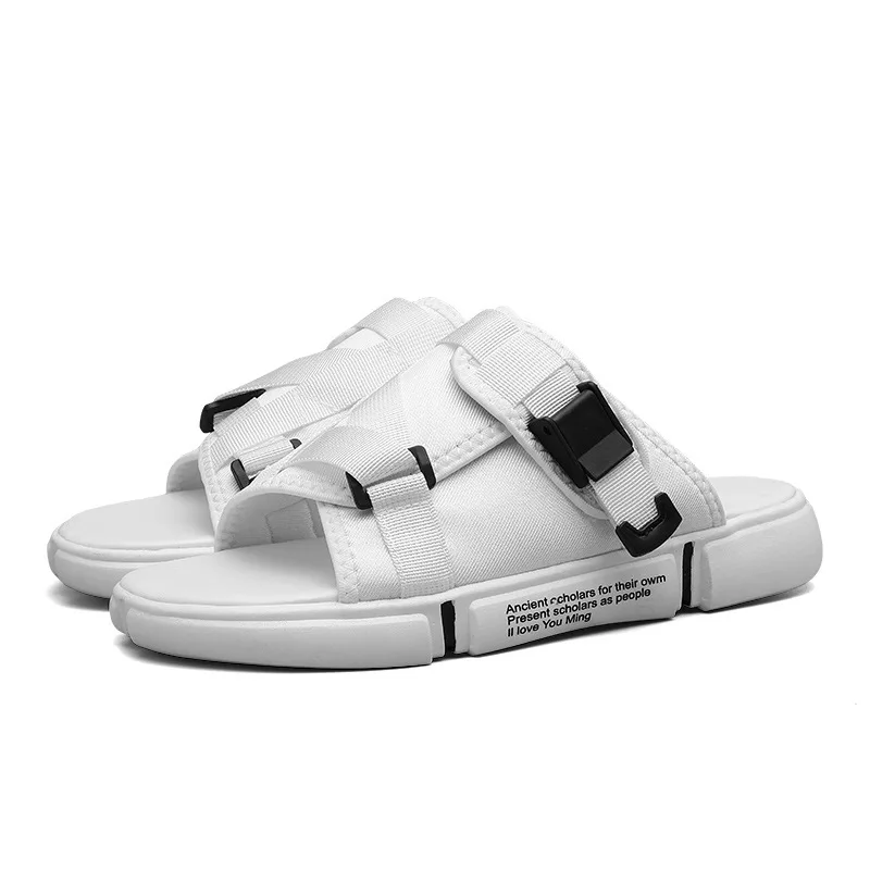

2019 Spring Summer Comfortable Foot Covering Slipper Outdoor Anti-slip Wear-Resistant Casual Sandals Lightweight Breathable MEN'