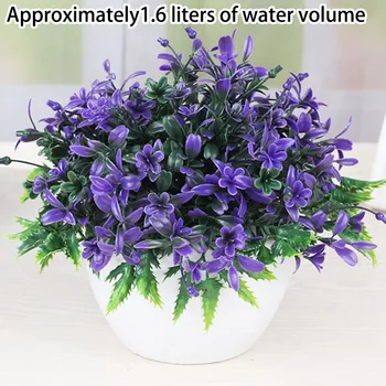 

Lovely Artificial Fake Potted Flower Simulation Plant Bonsai Home Accessories
