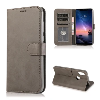 

Cases fFor Redmi Note 6 pro 360 ° Protection Flip Wallet Phone Case for redmi note 6 Magnetically sewn leather cover with card