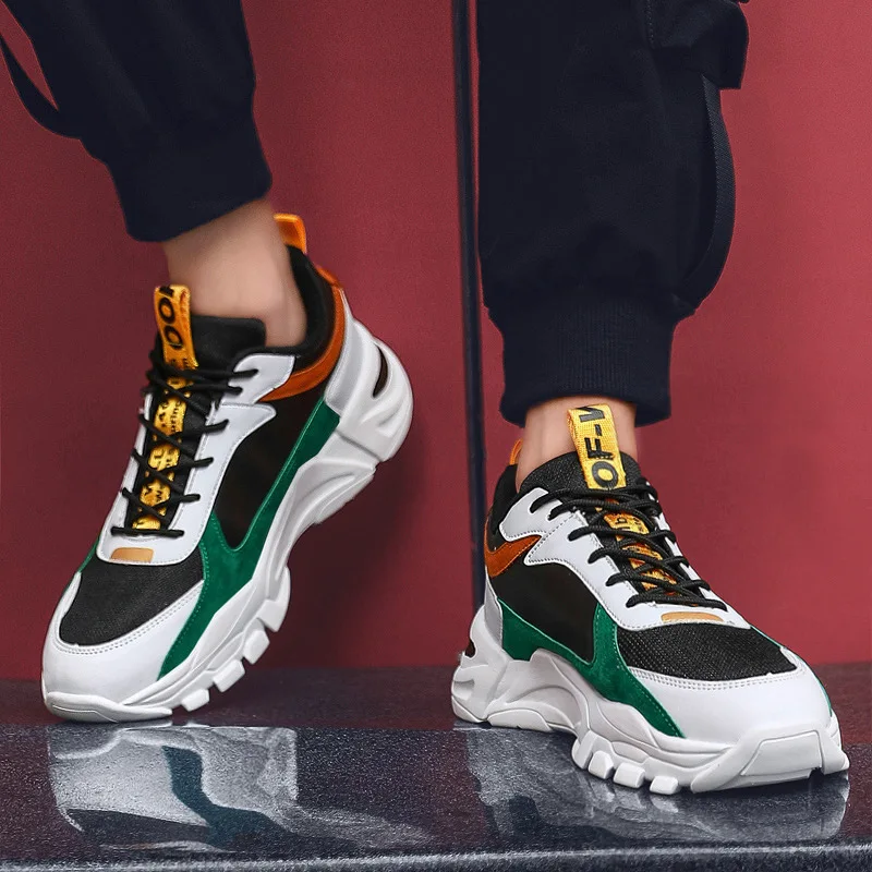 

2019 New Fall Men's Shoes Fashion Sports Leisure Running Shoes Men's Shoes