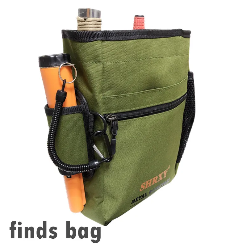 Metal Detecting Finds Bag Multi-purpose Digger Pouch for PinPointer Garrett Xp ProPointer Detector Waist Pack Mule Tools Bag
