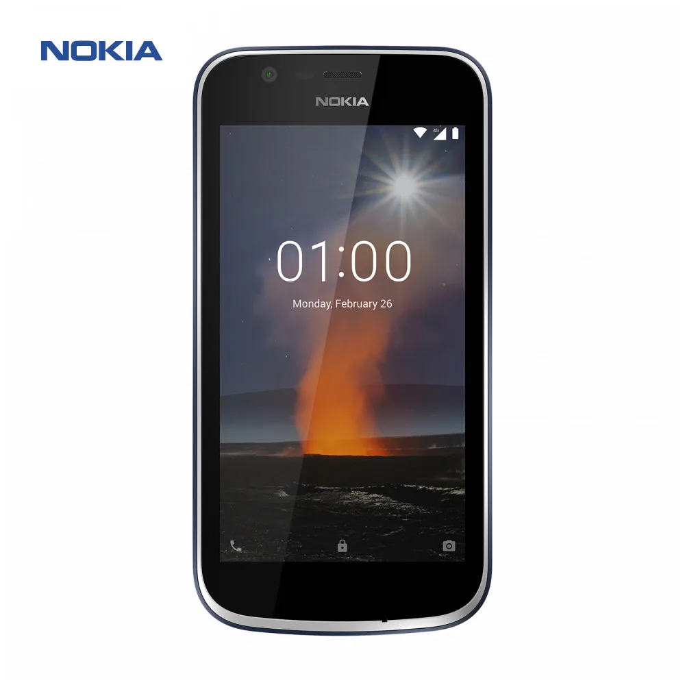 Mobile Phones Nokia NOKIA1 11FRTL01A08 Phone Telecommunications smartphone android devices smartphones telephones 1 - Цвет: Синий