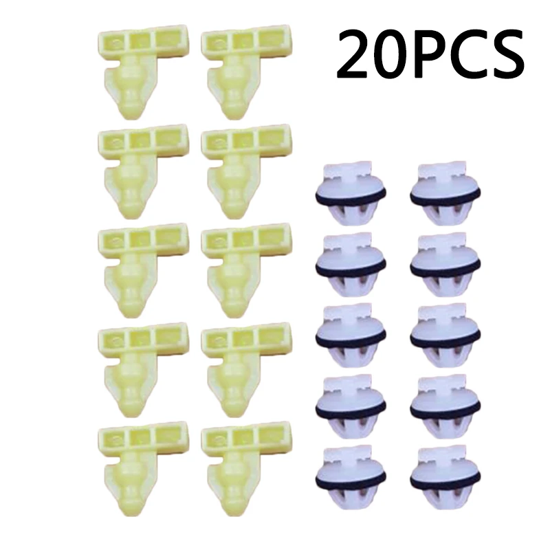 

Full Side Car Wing Clips Surround For Nissan Juke Models 20pc Wheel Arch Trim Front/Rear Set Sale Part
