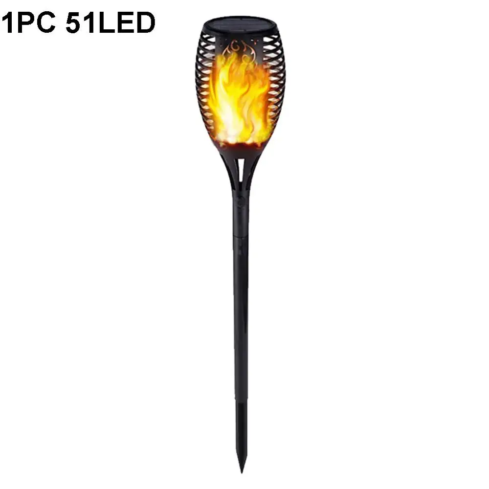 1pcs 51led 33/51/72LED водонепроницаемый Солнечный фонарь светильник садовый светильник солнечный светильник открытый ландшафтный Декор садовый светильник - Испускаемый цвет: 1pcs 51led