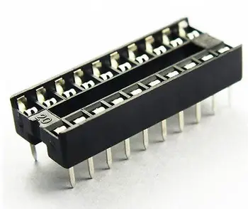

100PCS 20-Pin 20pin DIL DIP IC Socket PCB Mount Contor NEW diy electronics