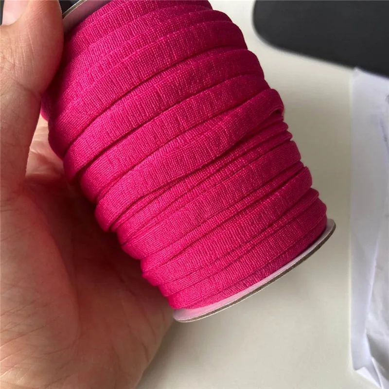 fushia elastic