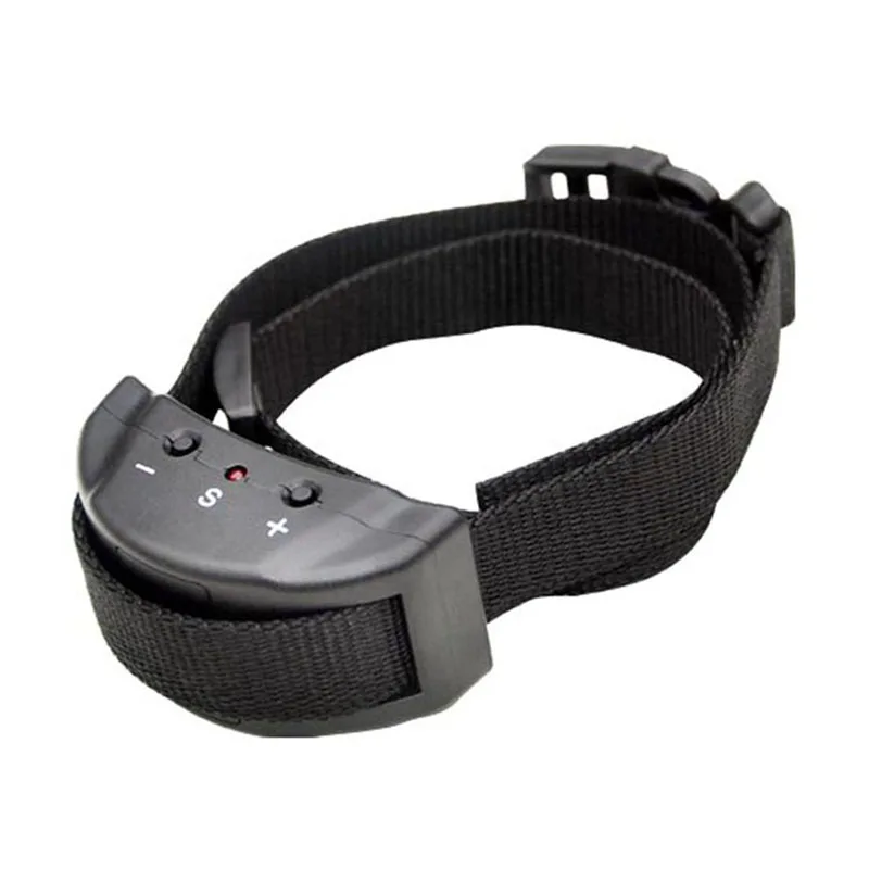 Nylon Strap and 7 Level Sensitivity Anti Bark No Barking Remote Electric Shock Vibration Dog Pet Training Collar