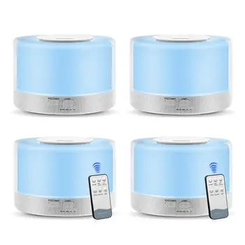 

7 Color LED Aroma Essential Oil Diffuser Night Light Humidifier for Office Home Abs+Pp+Pc Material Resistant To Oil Water