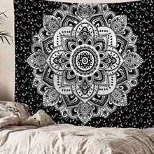 Indian Mandala Tapestry Blanket Throw-Rug Travel-Mattress Sleeping-Pad Wall-Hanging Camping-Tent