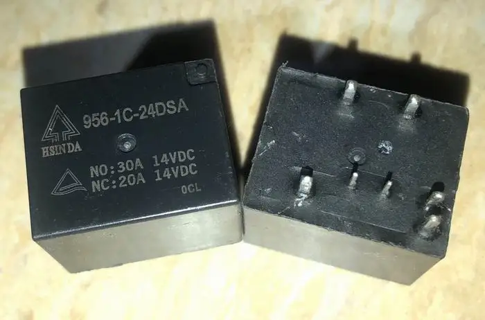 956-1C-12DSU 956-1C-24DSA (4119-1C-7P-8MM-12V/24V-40A) реле 7 контактов | Обустройство дома
