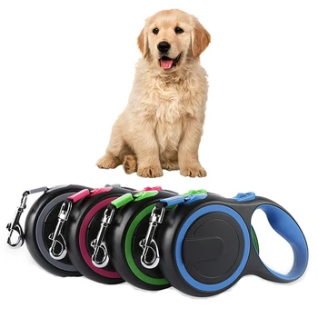 

3M/5M/8M Durable Dog Leash Automatic Retractable Nylon Dog Dogs For Running Roulette Cat Lead Puppy Extending Walking Lead