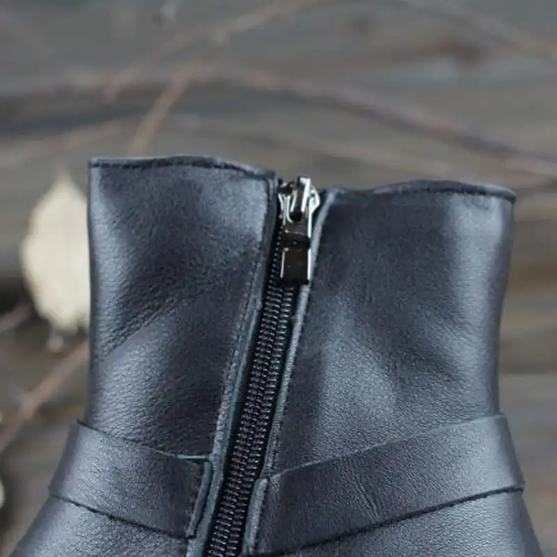 dressy flat ankle boots