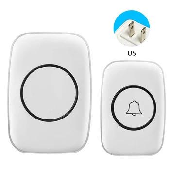 

Wireless Doorbell Operating at over 900-Feet Range with 38 Chimes Waterproof Door Bell Home Security Protect Doorbell