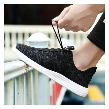 

2020 KICKQZQP Men Casual Shoes Fashion Sneakers Dropshipping Design Spring Summer Breathable Shoes Male Comfortable Footwear