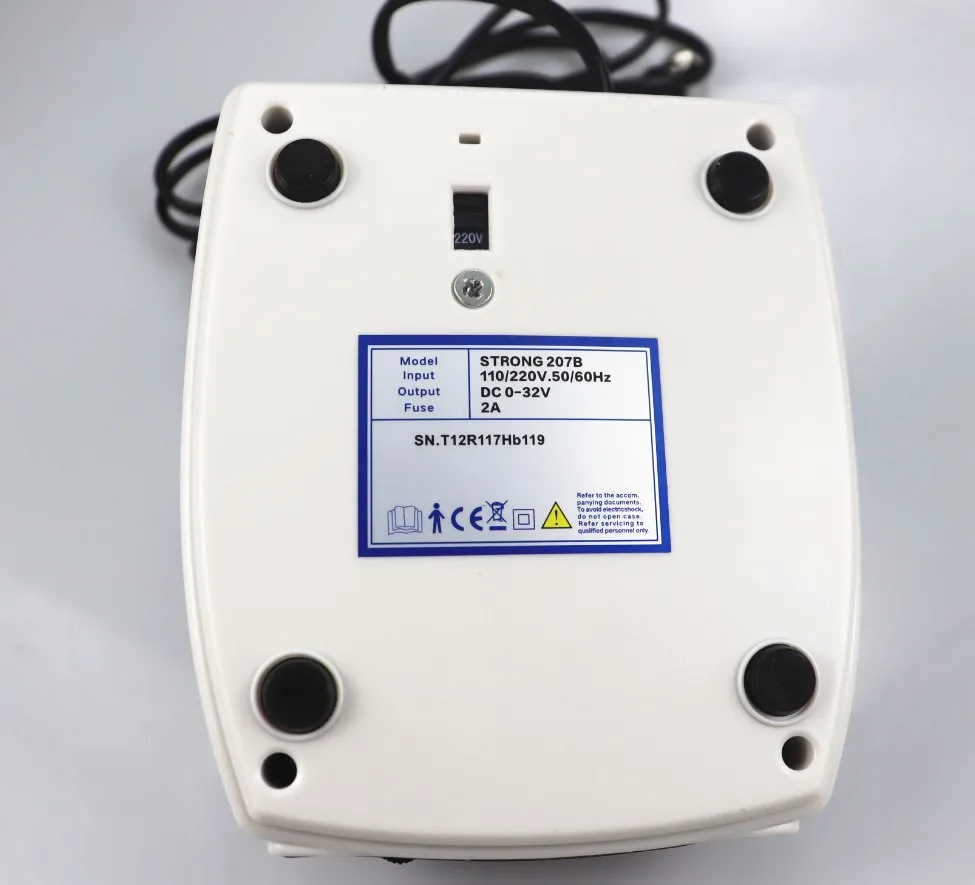 50000RPM Nail Drill Strong 207B 65W Manicure Machine Pedicure Kit Electric Strong Nails Art Tool Handpiece Nail File Equipment 4