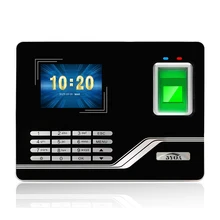 Sistema di presenza di Impronte Digitali TCPIP USB Ufficio di Controllo Password di Accesso Dispositivo Registratore di Tempo Clock Dipendente Biometrico Macchina