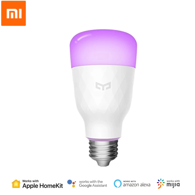 

Xiaomi Yeelight Smart LED Bulb Color Version E27 10W 800 Lumens WiFi Remote Control Work with HomeKit MIJIA Smart Home APP
