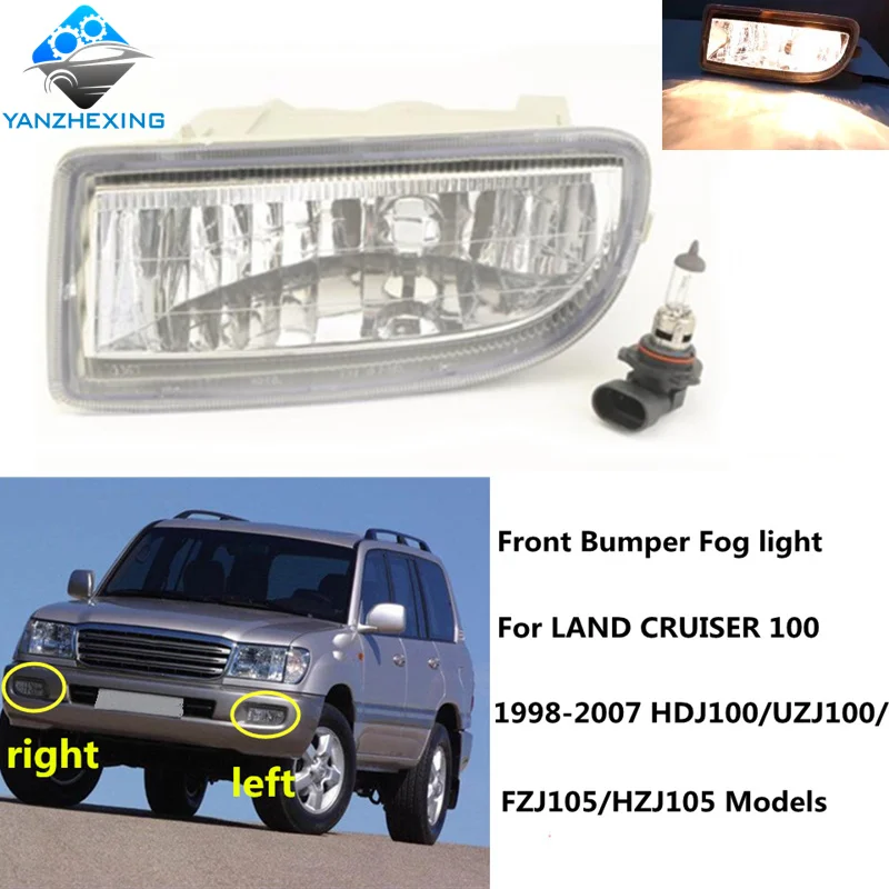 2 шт. противотуманная фара для Toyota LAND CRUISER 100 LC100 1998-2007 HDJ100 UZJ100 4500 4700 передний бампер