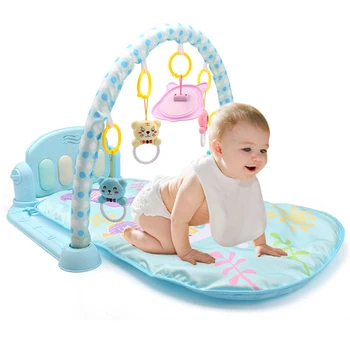 

3 in 1 Baby Play Mat Baby Gym Toys Soft Lighting Rattles Musical Toys Babies Educational Toys Play Piano Gym Baby Crawling Mat