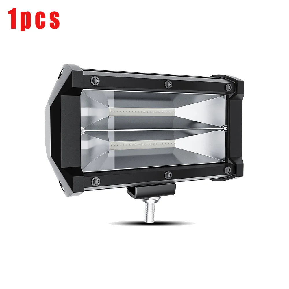 4800LM 72W Автомобильный рабочий светильник, синий водонепроницаемый для внедорожника, грузовика, лодки, внедорожника 6000K 4800LM аксессуар