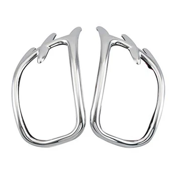 

Motorcycle Chrome Turn Signal Lens Light Decoration Trim Covers for Honda Goldwing Gl1800 2001-2011 (Pack 2)