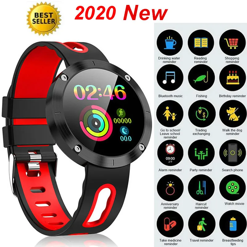 

New Sports Smart Watch Man Woman Bluetooth Waterproof Sports Bracelet Outdoor Pedometer Watch Heart Rate Monitoring Smartwatches
