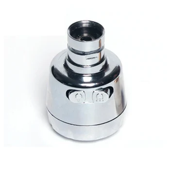 

Easy To Use Rotatable Anti-splash Cardan Water Saving Water Economizer Stainless Steel Faucet Nozzle Extender Kitchen Supplies