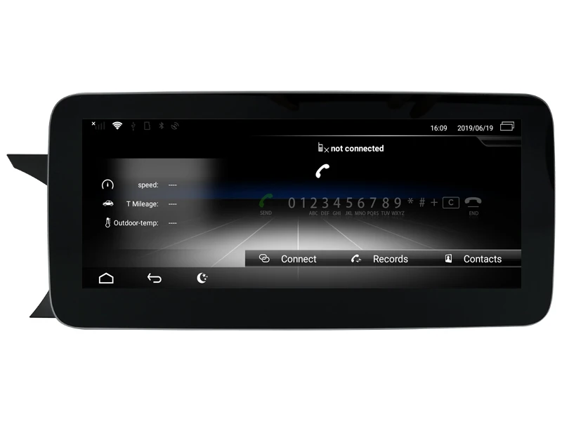 AVGOTOP большой экран Android 7,1/Android 9,0 gps Автомобильный Радио dvd-плеер для MERCEDES-BENZ c-класс W204/S204 2013(NTG4.5