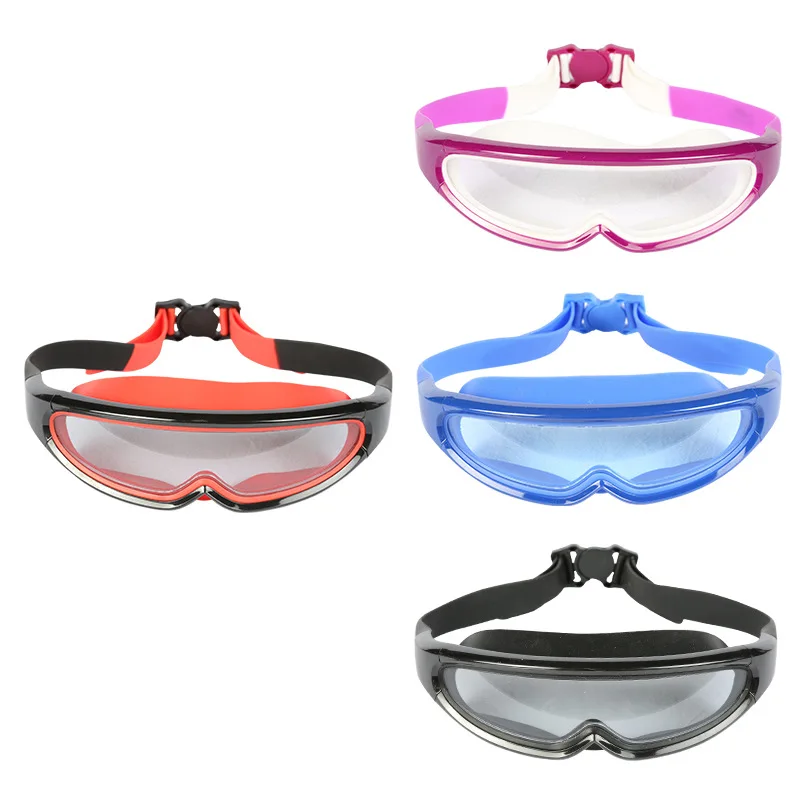 

[Boxed Goggles] Adult Men And Women Goggles Waterproof Anti-fog Big Box Profession High-definition Diving Mask Ak318