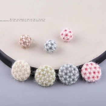 

Winter style Flat bottom buckle round shape beads color 50pcs/lot diy jewelry stud earrings pendants accessory