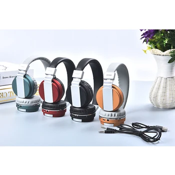 

Bluetooth Wireless Headphones MP3 Function 2 in 1 Stereo Heavy Bass Cordless Gaming Music Headset Earphone