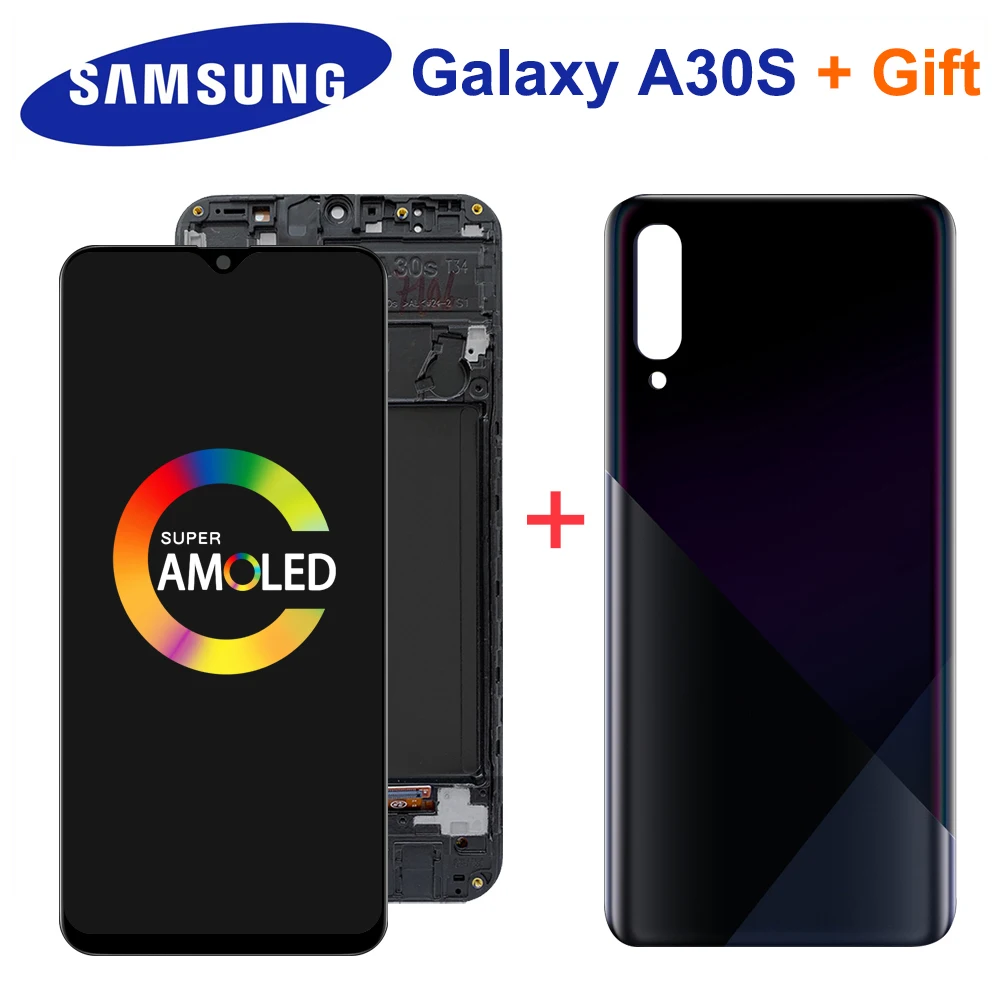 6 4 ''Super AMOLED для Samsung Galaxy A30S SM-A307FN/DS A307 ЖК-дисплей сенсорный экран дигитайзер с