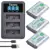 3ШТ 1860mAh NPBX1 NP-BX1 Аккумулятор для Sony HX300 HX400 HX50 HX60 GWP88 AS15 WX350 DSC RX1 RX100 AS100V M3+LED USB BX1 Зарядное устройство
