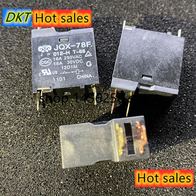 JQX-78F 012-H 12VDC 16A 4-контактный реле 12В 78F | Мобильные телефоны и аксессуары