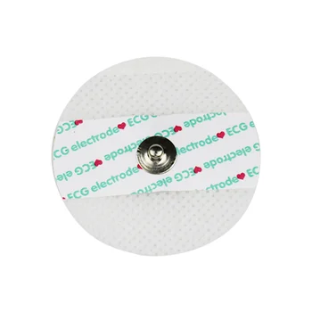 

50 pcs One-time Use ECG Electrodes Electrode Sheet Monitor Patch Round Electrode Sheet