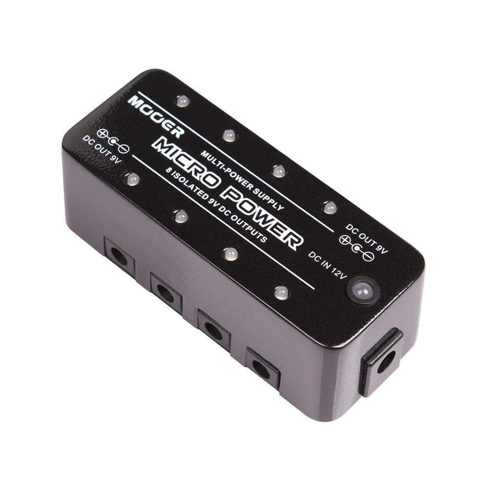 

Mooer Mpw1 Micro Power 8 Port 9V гитарная педаль для создания эффектов источник питания для электрогитары аксессуары педаль Музыкальные инструменты