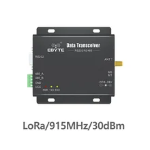 E32-DTU-915L30 Lora Long Range RS232 RS485 SX1276 915 МГц 1 Вт IOT uhf беспроводной модуль приемопередатчика 30dBm приемник передатчика