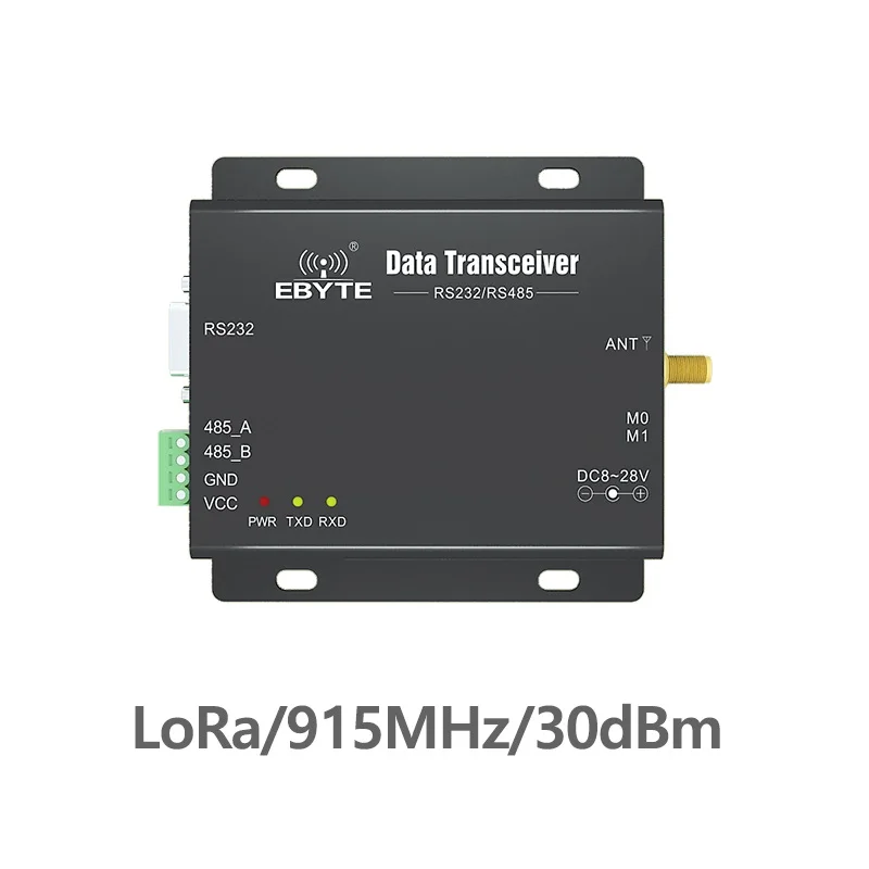 E32-DTU-915L30 Lora большой диапазон RS232 RS485 SX1276 915 МГц 1 Вт IOT uhf беспроводной модуль