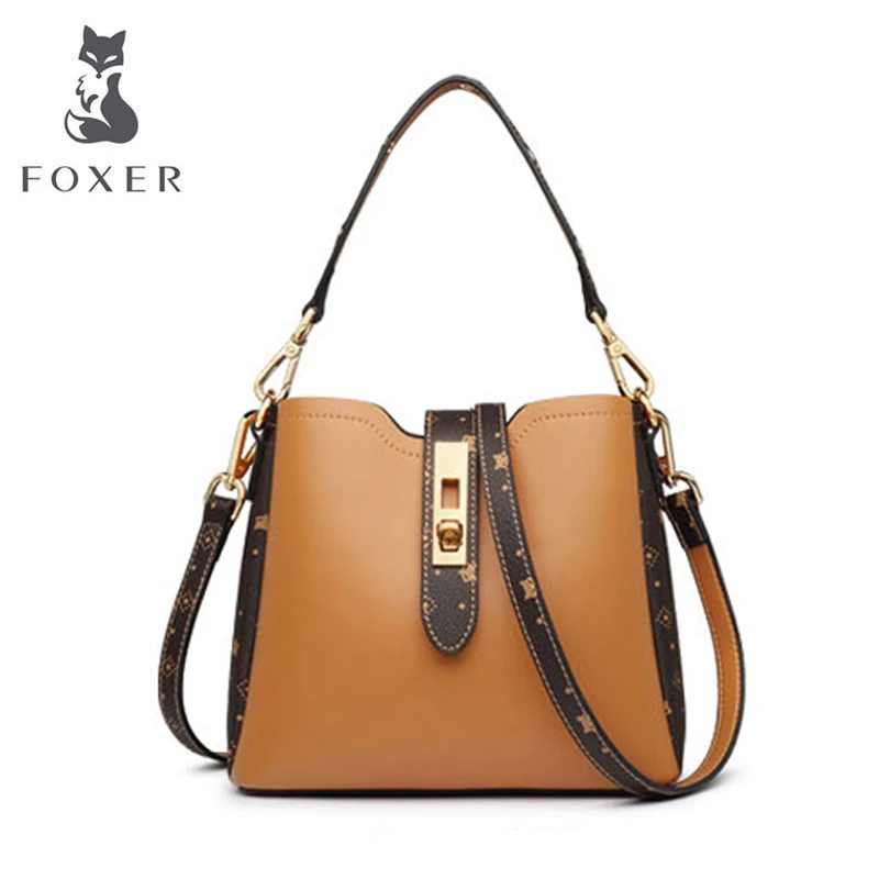 

FOXER Women bag designer bags famous brand women bags new luxury handbags women bags shoulder crossbody bags for women