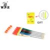 W.P.E Fishing Float 5pcs/pack 4g/5g Barguzinsky Fir Float 20cm-23cm Vertical Buoy Float Carp Fishing Tackle with free Lightstick ► Photo 2/6