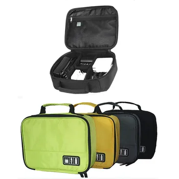 

Digital Storage Bag Pouch Data Cables Usb Flash Drives Case Travel Large Capacity Organizer Hanging Pockets Electronic Organizer