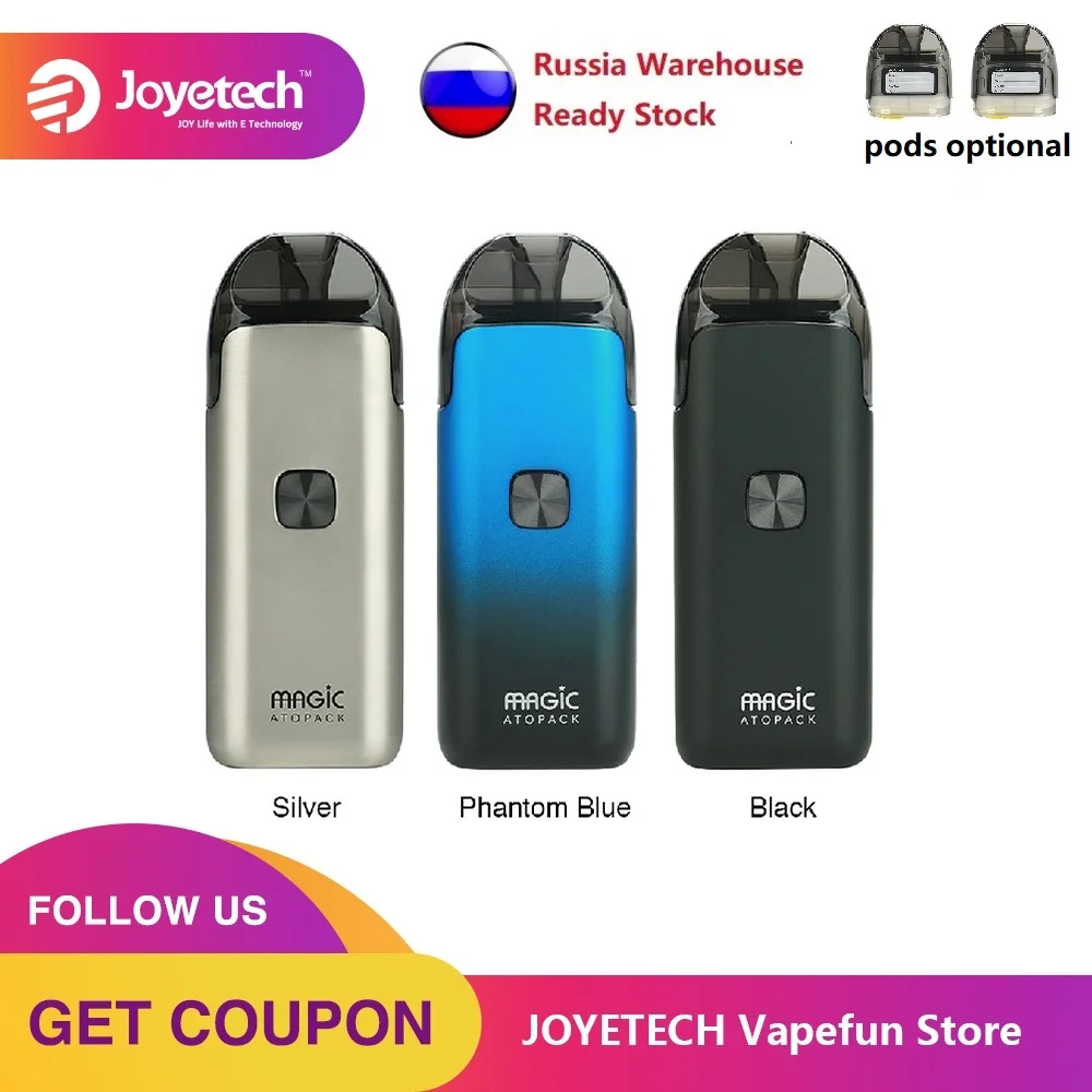 Оригинальный Joyetech Atopack магический стартовый набор 1300 мАч с инновационным одним