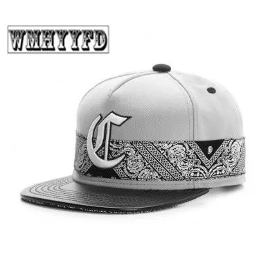 

Wmhyyfd Verstelbare Grijs Brief Snapback Hats Hip Hop Hoofddeksels Voor Mannen Vrouwen Volwassen Outdoor Casual Zon Baseball cap
