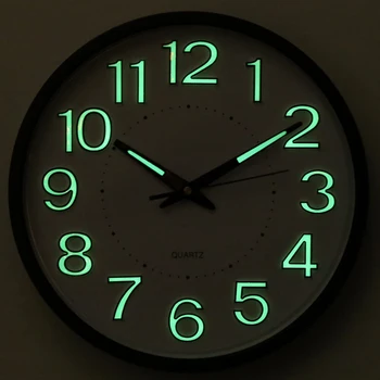 

Noctilucan Bedroom Wall Clocks Home Decor Creative Digital Clock Guesse Women Secret Stash Horloge Decorative Loft Decor W