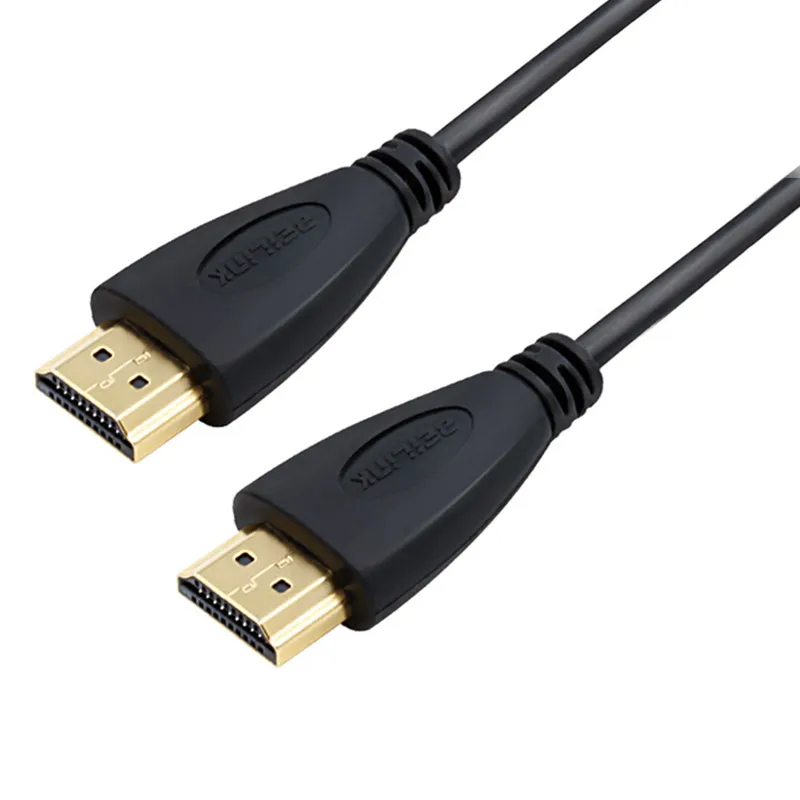 Кабель HDMI 1 м 2 м 3 м 5 м 8 м 10 м 15 м HDMI к HDMI Кабель HDMI 1,4 4 к 3D кабель для HDTV ЖК-ноутбука PS3 проектор компьютерный кабель - Цвет: Черный