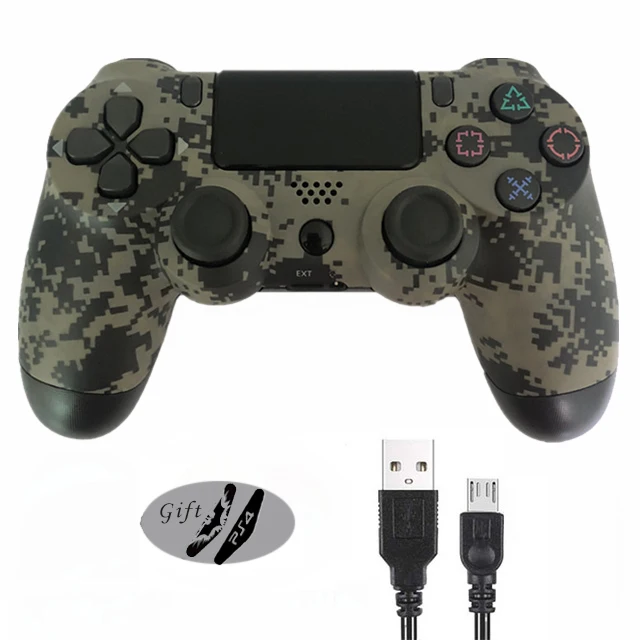 Camouflage Bluetooth 4,0 беспроводной джойстик для PS4 геймпады контроллер подходит для консоли sony Playstation 4 геймпад для ПК игровые аксессуары - Цвет: Camouflage