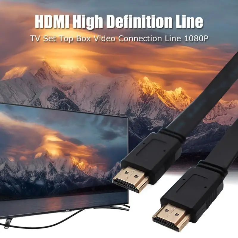 HDMI 1,4 кабель штекер до 1080P HDMI 2,0 Мужской кабель HD конверсионная линия hd-конвертер HDMI кабель для передачи данных для ТВ проектор сплиттер