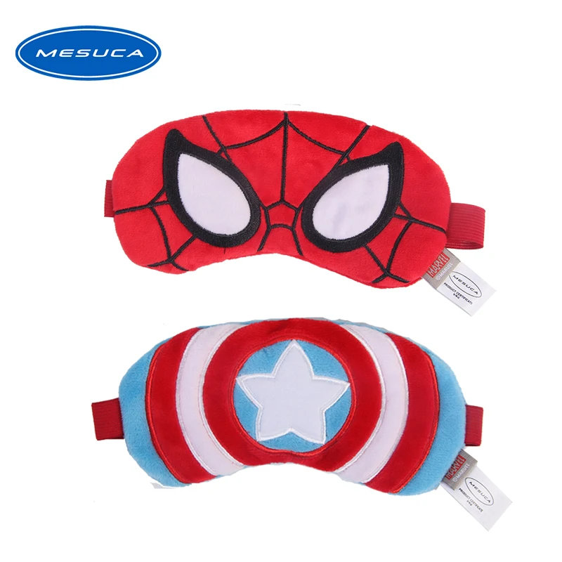 Sale Marvel Sleeping Eye Mask Plush Eye-patch Soft Fashion Eye Cover for traveling