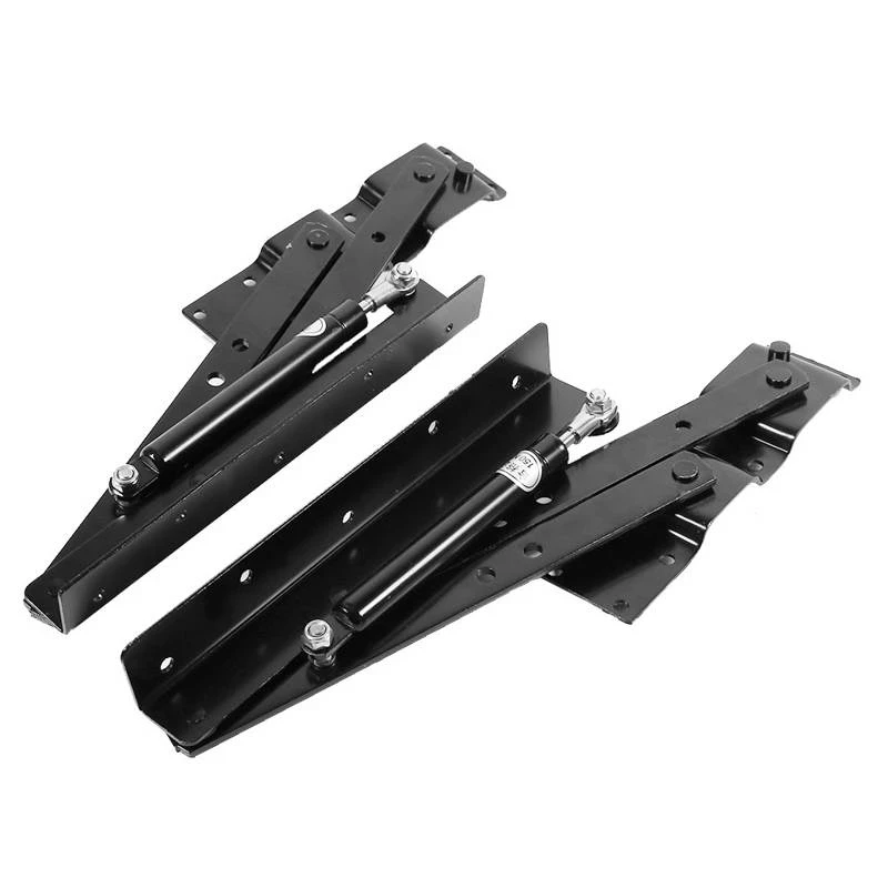 Cerniera per mobili Sollevatore Supporto pneumatico Molla a gas idraulica Stay Hold Supporto per porta hardware per mobili - immagine 3