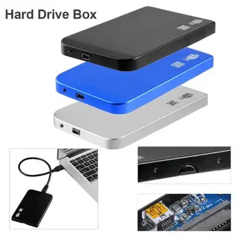 

2.5\" Aluminum Alloy HDD Case SATA to USB 3.0 Mobile Hard Disk Box SSD Enclosure